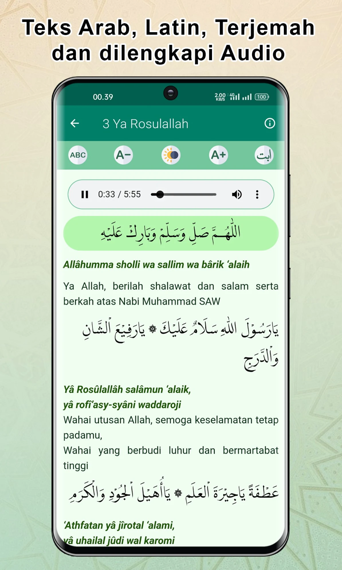 Maulid Diba Lengkap (Teks+MP3) screenshot