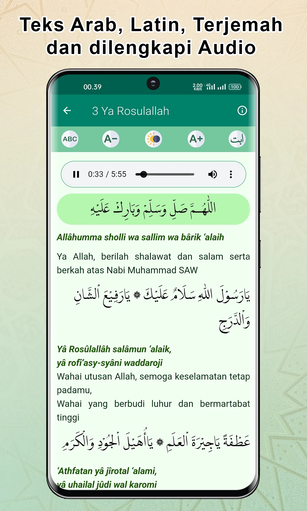 Maulid Diba Lengkap (Teks+MP3) screenshot